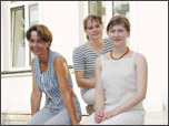 Od lewej:
Agnieszka Martinka,
Jowita Jabłońska,
Magda Najbar
Fot. MM